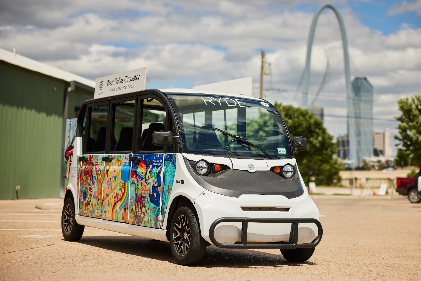 DART and Toyota partner with Circuit to connect West Dallas Residents